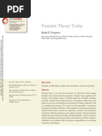 E. FERGUSON, Kathy - Feminist Theory Today