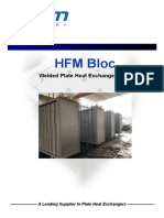 HFM Bloc: Welded Plate Heat Exchangers