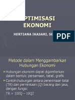 Optimisasi Ekonomi - 2