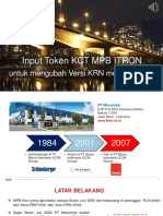 Input Token KCT MPB Itron