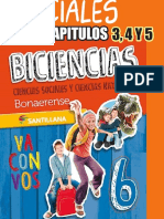 Biciencias 6 SOCIALES Capitulos 3, 4 Y 5