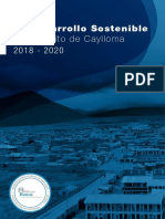 Fondo de Desarrollo Sostenible Del Distrito de Caylloma 2018 - 2020