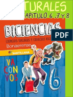 Biciencias 6 NATURALES Capitulo 6,7 y 8