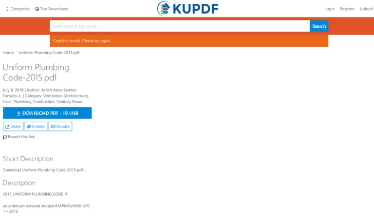 UNIFORM PLUMBING CODE 2015 PDF FREE intelligence overview