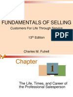 Fundamentals of Selling: Customers For Life Through Service