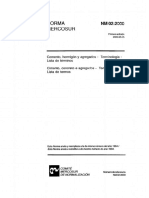 ABNT - NBR - 2 - Cimento Concreto e Agregados - Terminologia - Lista de Termos