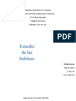 Estudio de Las Bobinas (Electrónica)