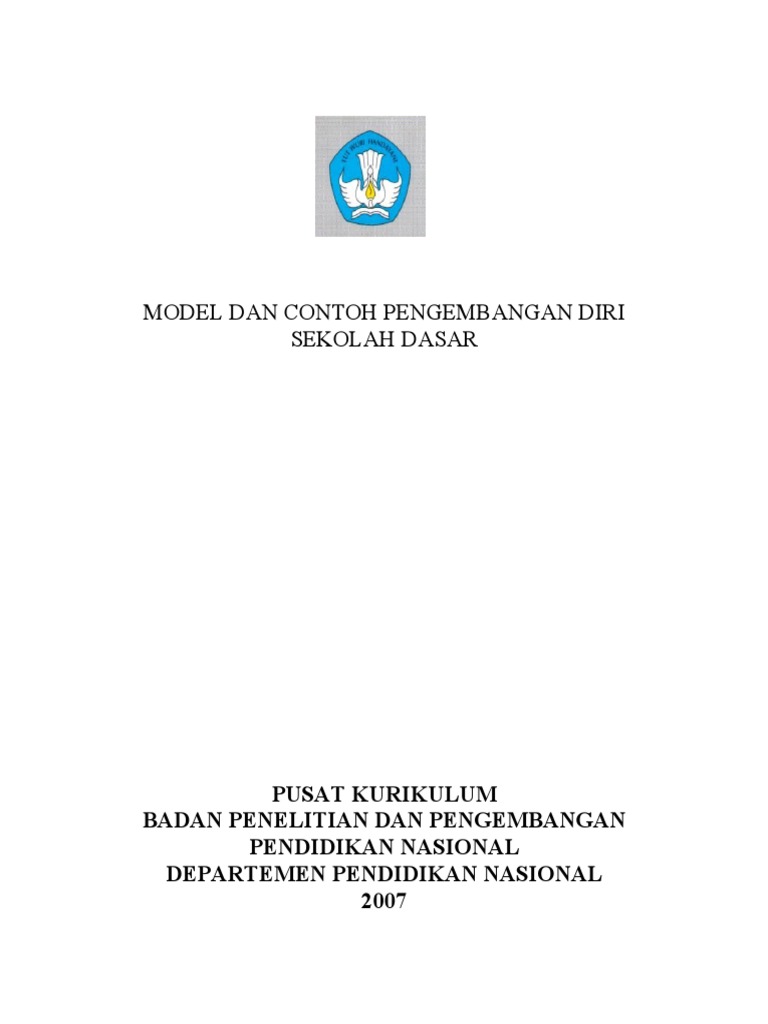Model Pengembangan Diri Sekolah Dasar | PDF | Karier & Perkembangan