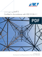 SMA Grid Guard 2 Certified in Accordance With VDE 0126 - 1-1: Background, Development and Requirements of The New Standard