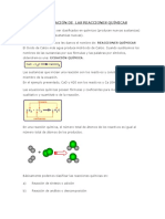 Clasificación de Las Reacciones Químicas