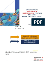 PMK 208 Revisi Anggaran 2021