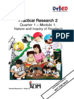 Senior Practical Research 2 Q1 Module1