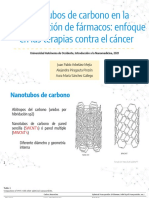 Nanotubos de Carbono en La Administración de Fármacos