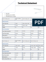 Technical Datasheet