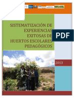 PSP Huerto Escolares