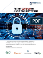 SBIT - The Impact of COVID-19 on Enterprise IT Security Teams Report