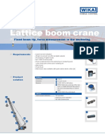 Wika Mobile Control-Application-lattice Boom Crane Fixed Boom-En-2018-08