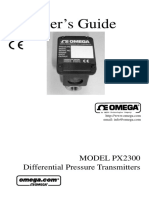 User's Guide: MODEL PX2300 Differential Pressure Transmitters