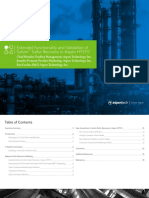 Extended Functionality and Validation of Sulsim Sulfur Recovery in Aspen HYSYS