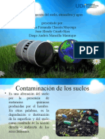 Contaminación Del Suelo, Atmosfera y Agua