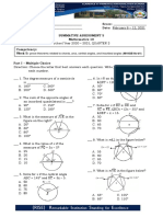 Summative Assessment 3 Mathematics 10 Key