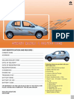 Tata Indica EV2 Owner's Manual & Service Book