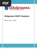 Walgreens SWOT