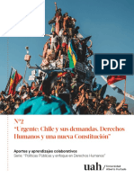 UAH. 2019. Urgente. Chile y Sus Demandas. Derechos Humanos y Una Nueva Constitución