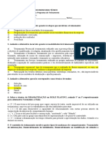 Treinamento e avaliação final sobre programas de capacitação