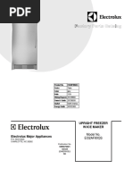 Upright Freezer W/Ice Maker: Model No. EI32AF80QS