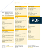 Python Cheat Sheet: by Via