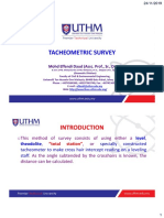 4) Tacheometry Survey - R