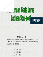 Persamaan Garis Lurus