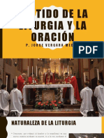 Sentido de La Liturgia y La Oración