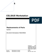 Replacement of Parts CELSIUS Workstation R640 R650