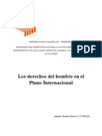 Los Derechos Del Hombre en El Plano Internacional