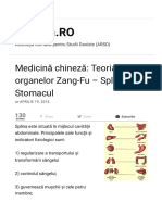 Medicină Chineză - Teoria Organelor Zang-Fu - Splina Și Stomacul