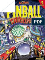 3D Ultra Pinball - Thrillride - Manual - PC