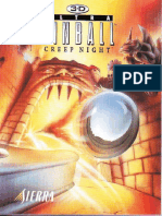 3D Ultra Pinball - Creep Night - UK Manual - PC