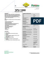 Pentens Data Sheet SPU-1000