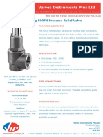 Nabic Fig 500FN Pressure Relief Valve Specification
