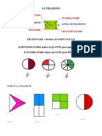 FRAZIONI ESERCIZI 1