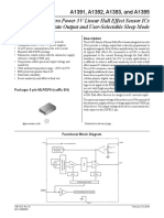 Micro Power 3 V Linear Hall Effect Sensor Ics Withtri-State Output and User-Selectable Sleep Mode