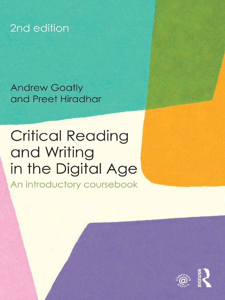 Critical Reading and Writing in The Digital picture