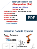 Teme - 1 (Revision) Some Basic Concepts in Robots Manipulator-Ver 1. of Doz Ivan Avramov 28 Jan 2021