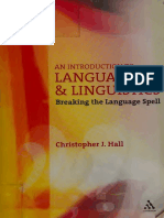 An Introduction to Language and Linguistics - Breaking the Language Spell