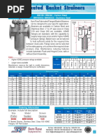 BW150 300 Steel Fabricated Basket Strainer