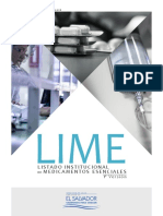 Listado Institucional de Medicamentos Esenciales LIME v1 (210 Paginas)