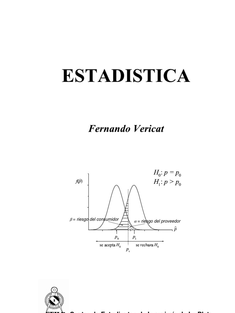 Estadistica Vericat Pdf Investigacion Cuantitativa Probabilidades Y Estadisticas