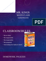 MR King Prenstation 1